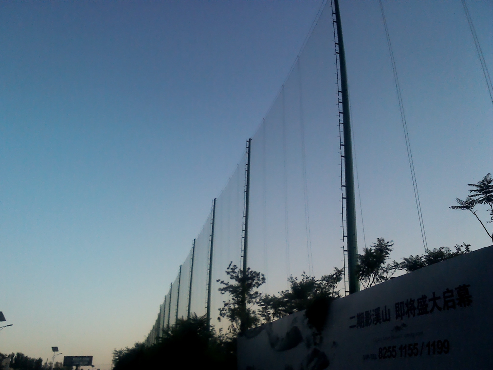 北京一渡新新小鎮高爾夫球場圍網工程